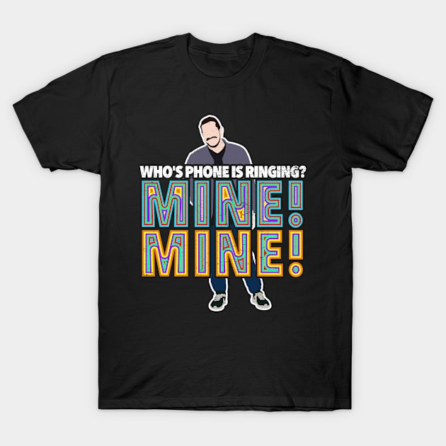 Who's Phone is Ringing - Sal Vulcano - Impractical Jokers T-Shirt by LuisP96